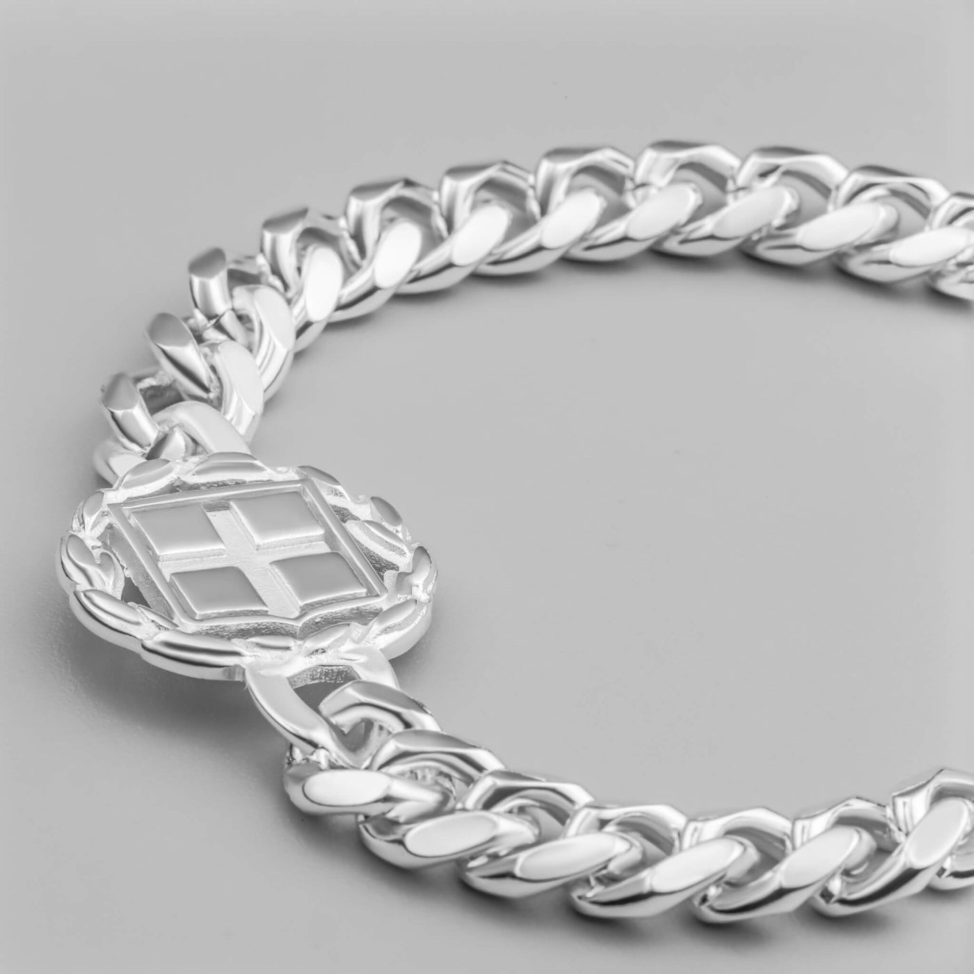 Griechenland Wappen Armband Herren Silber Edelstahl – Wappen