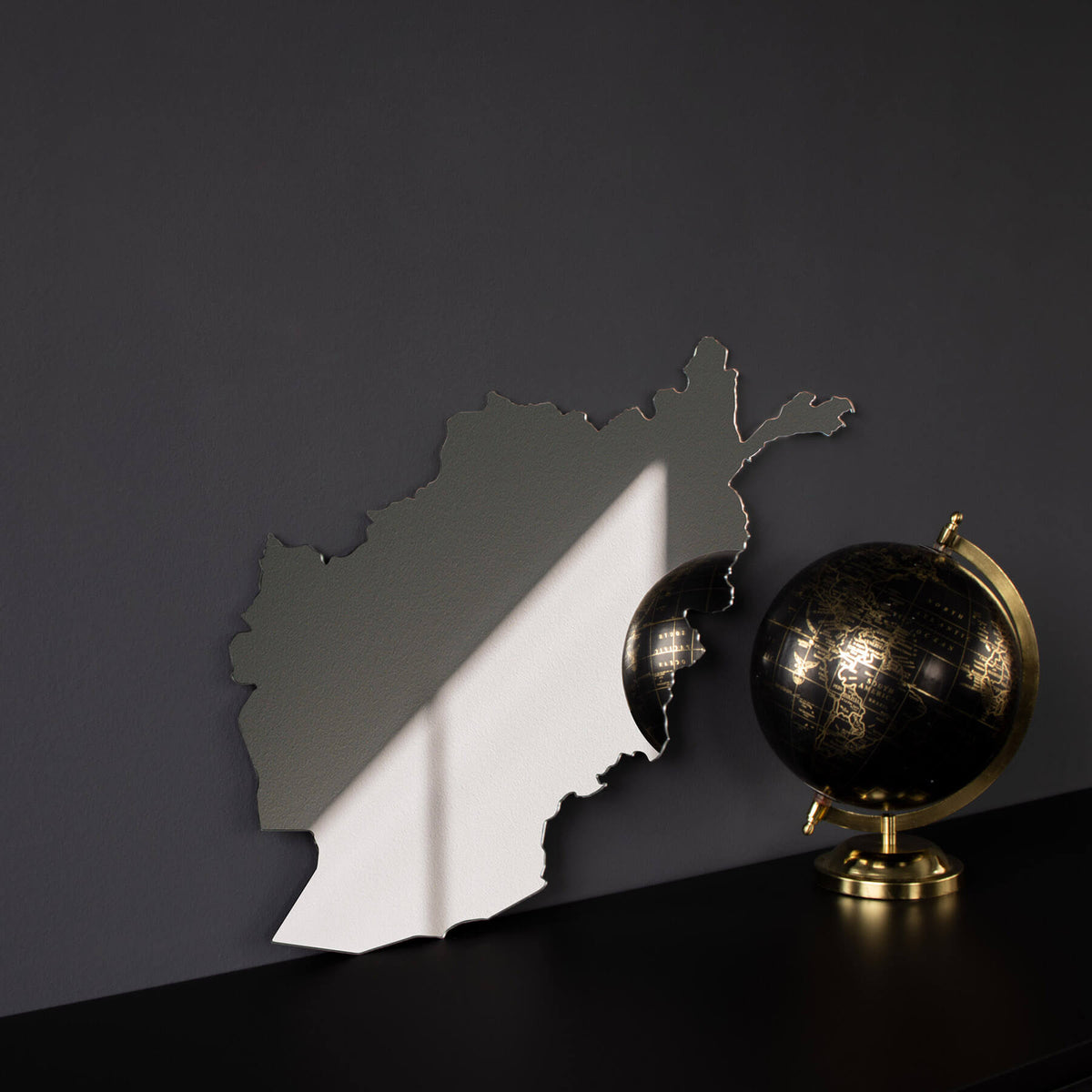 Afghanistan Silhouette Spiegel Acrylglas | d'origine