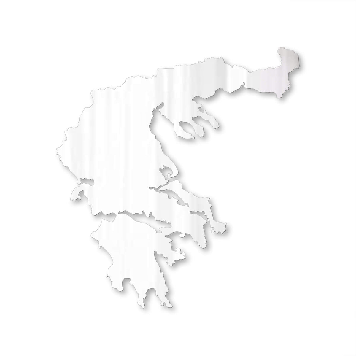 Griechenland Landkarte Spiegel Acrylglas | d'origine