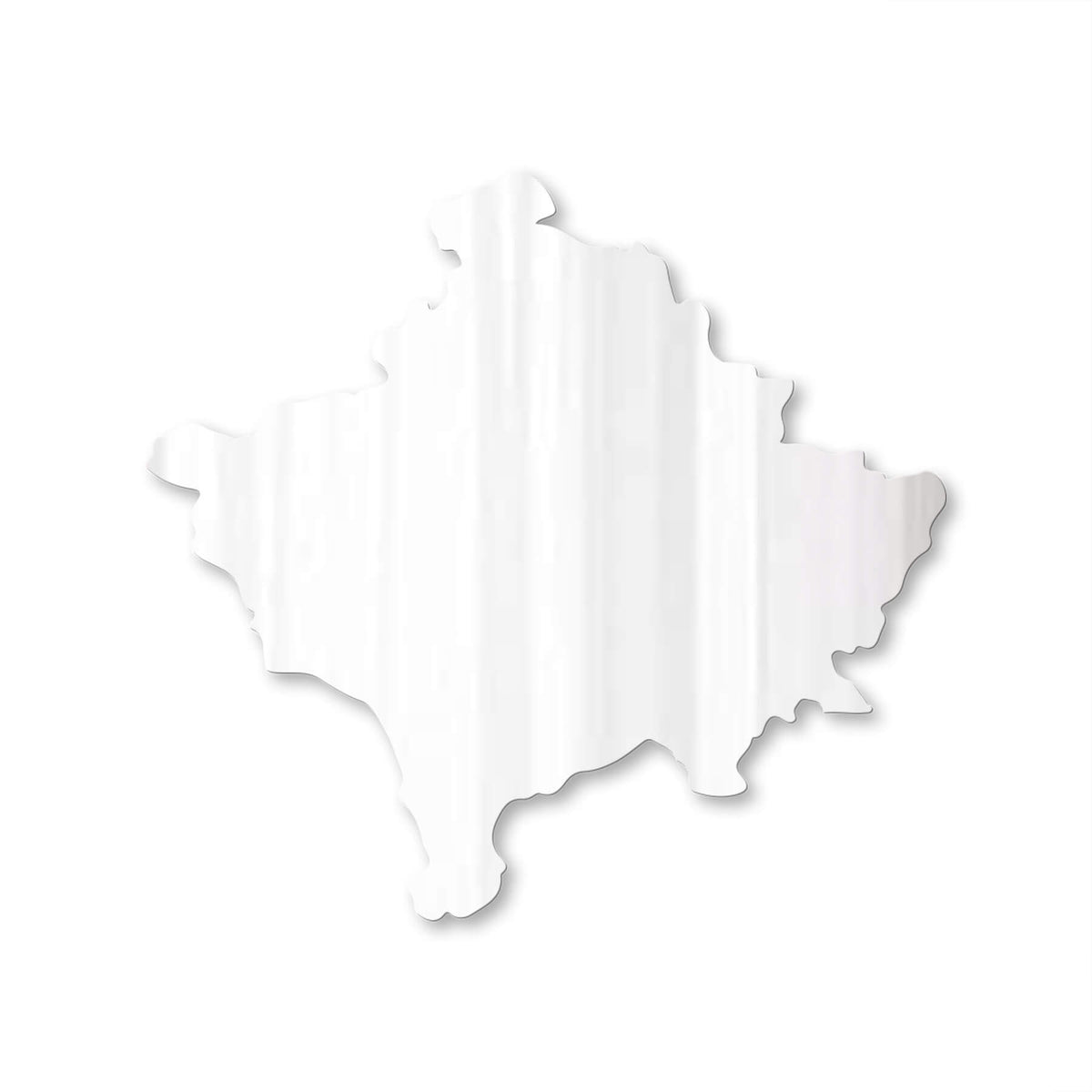 Kosovo Landkarte Spiegel Acrylglas | d'origine