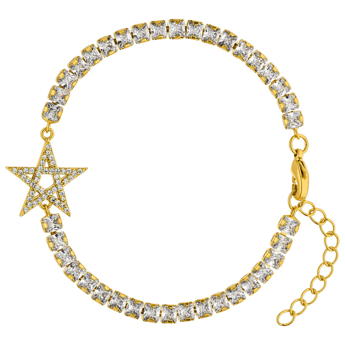 Marokko Wappen Armband Damen Gold vergoldet | d'origine