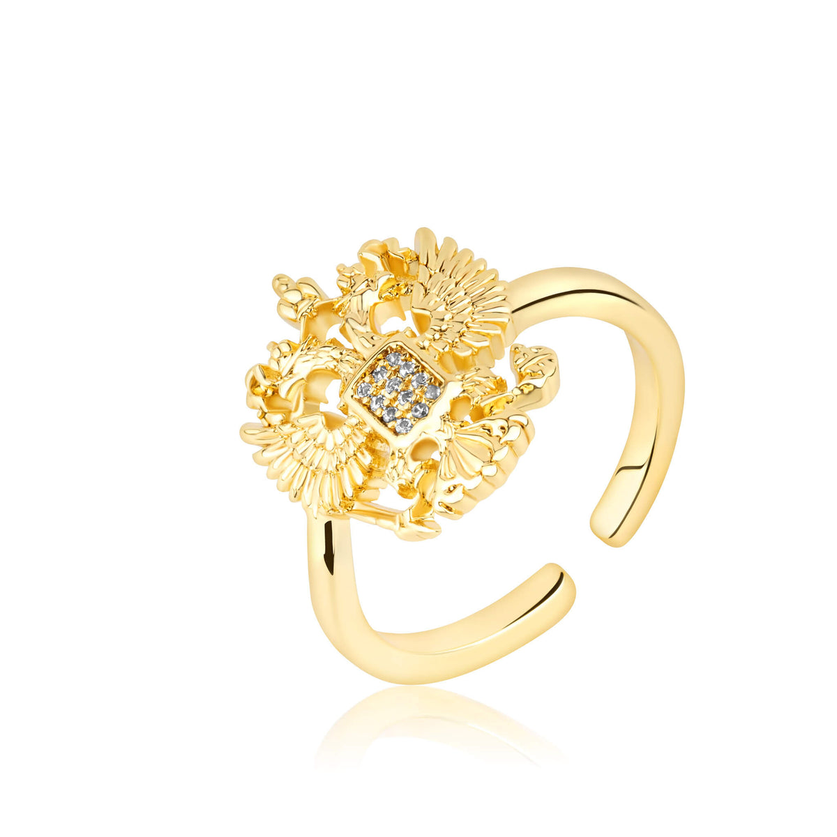 Russland Landkarten Armband Damen 18K Gold | d'origine
