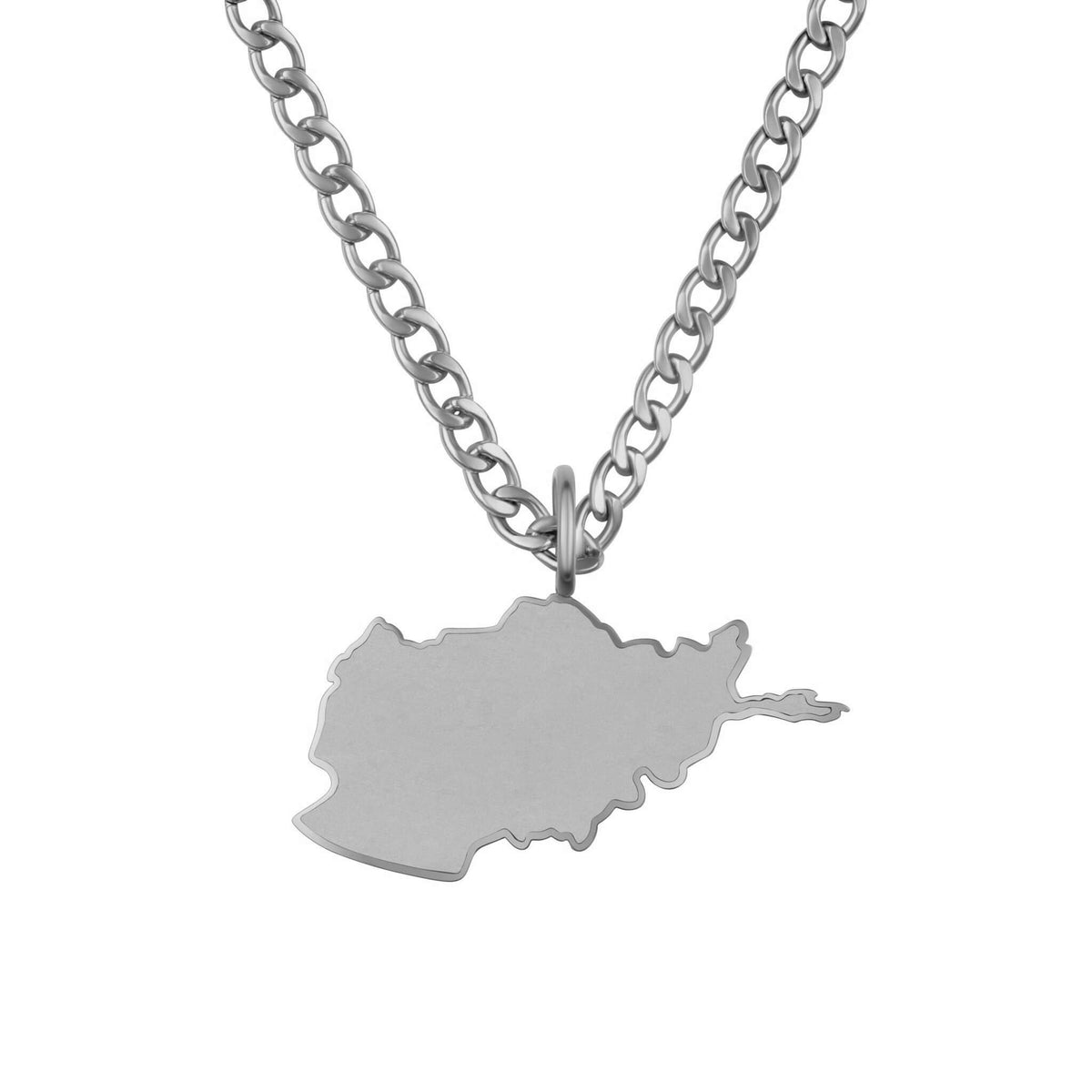 Afghanistan Landkartenkette Matt | Herren