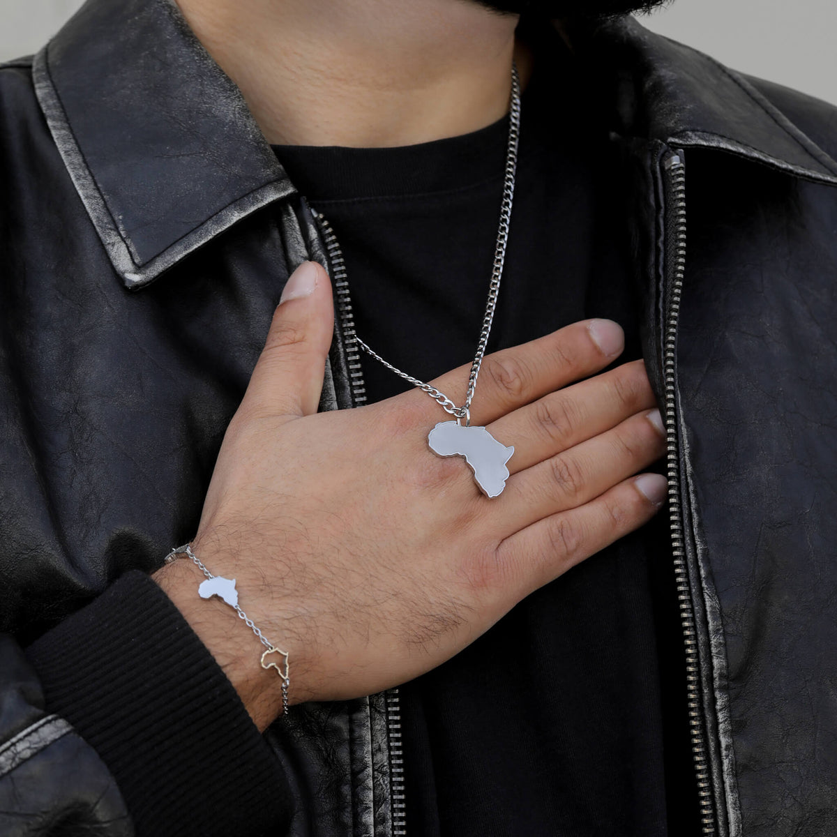 Africa Necklace Matte | Men