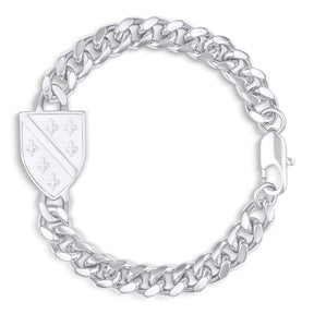 Bosnien Wappen Armband Herren Silber wasserfest | d'origine
