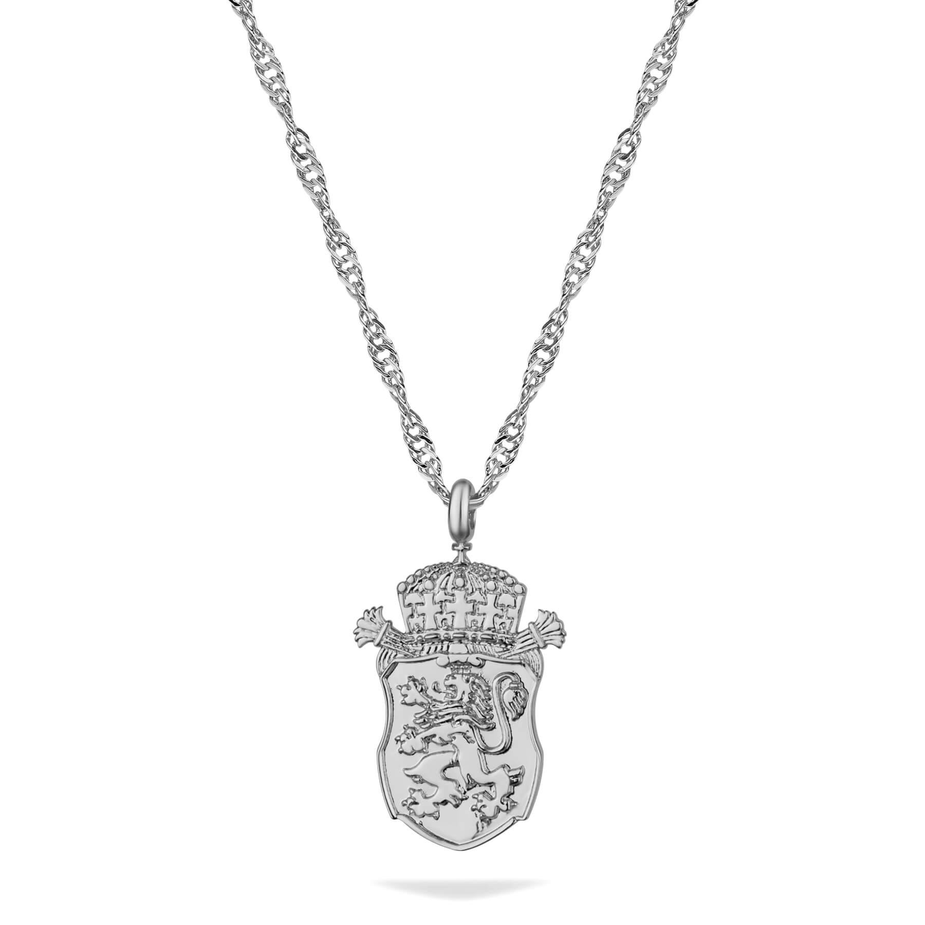 Bulgaria Emblem Necklace Women Silver Waterproof | d'origine