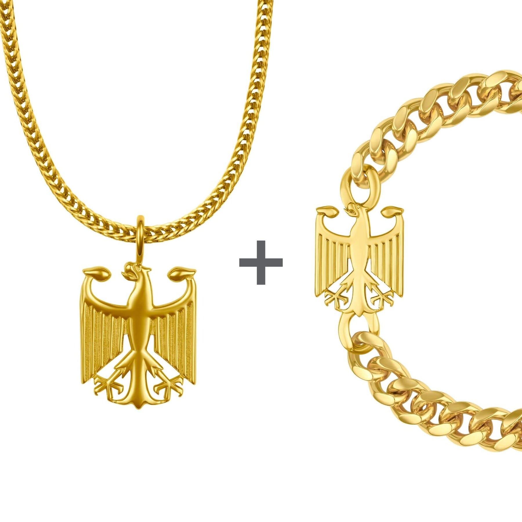 Deutschland Wappen Schmuck Set Herren | d'origine