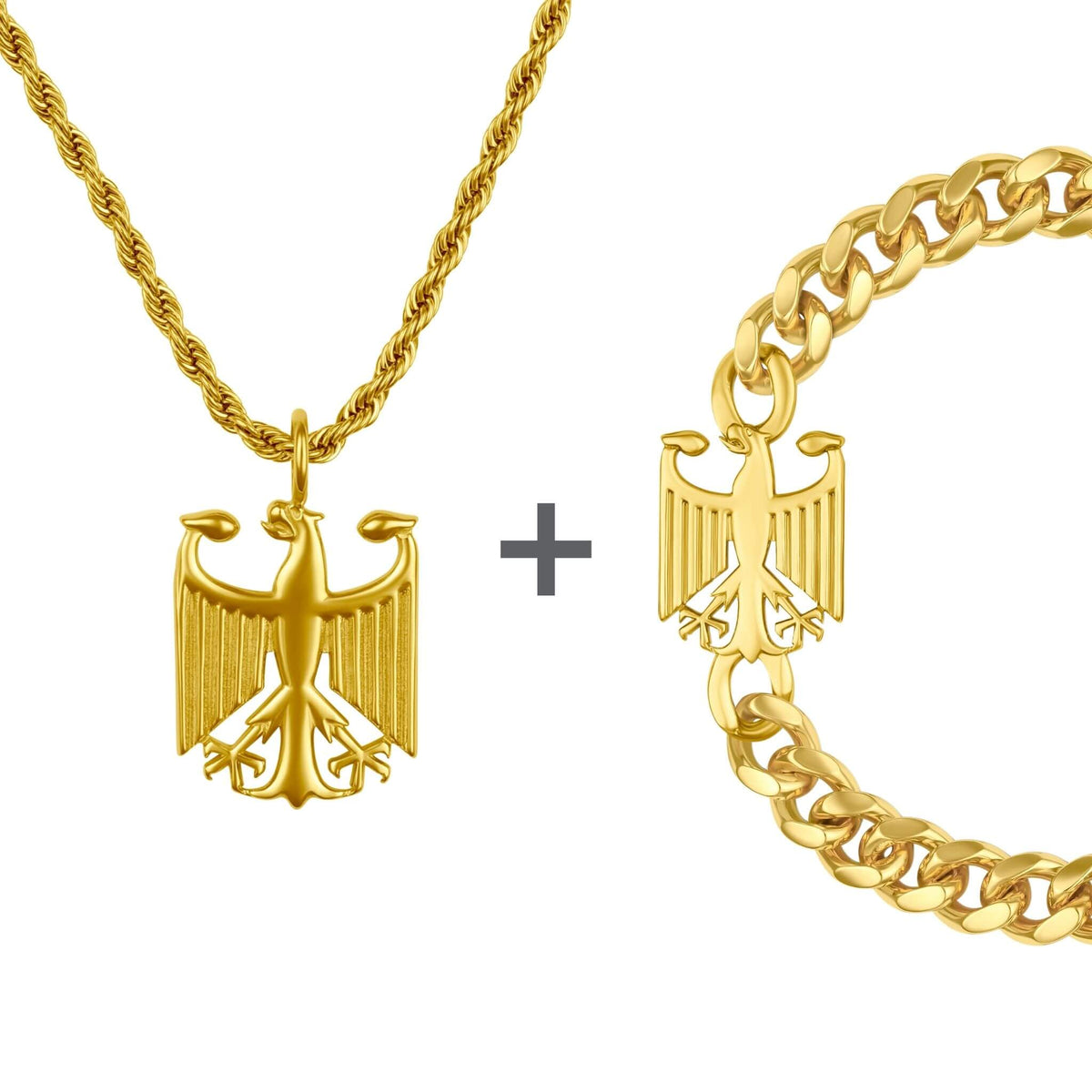 Deutschland Wappen Schmuck Set Herren | d'origine