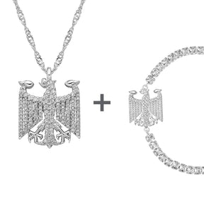 Deutschland Wappen Schmuck Set Damen | d'origine