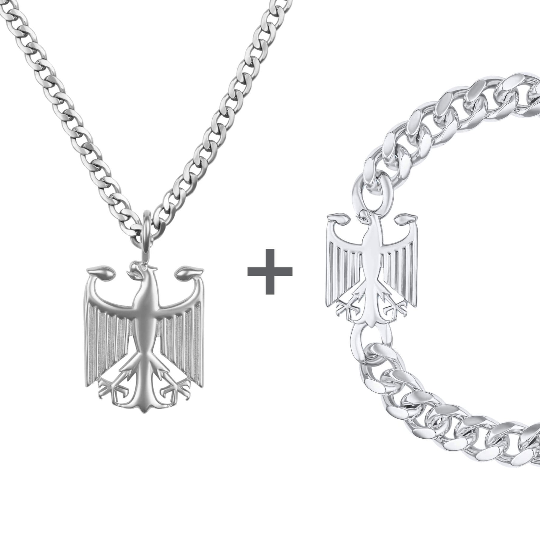 Deutschland Wappen Schmuck Set Herren | d'origine