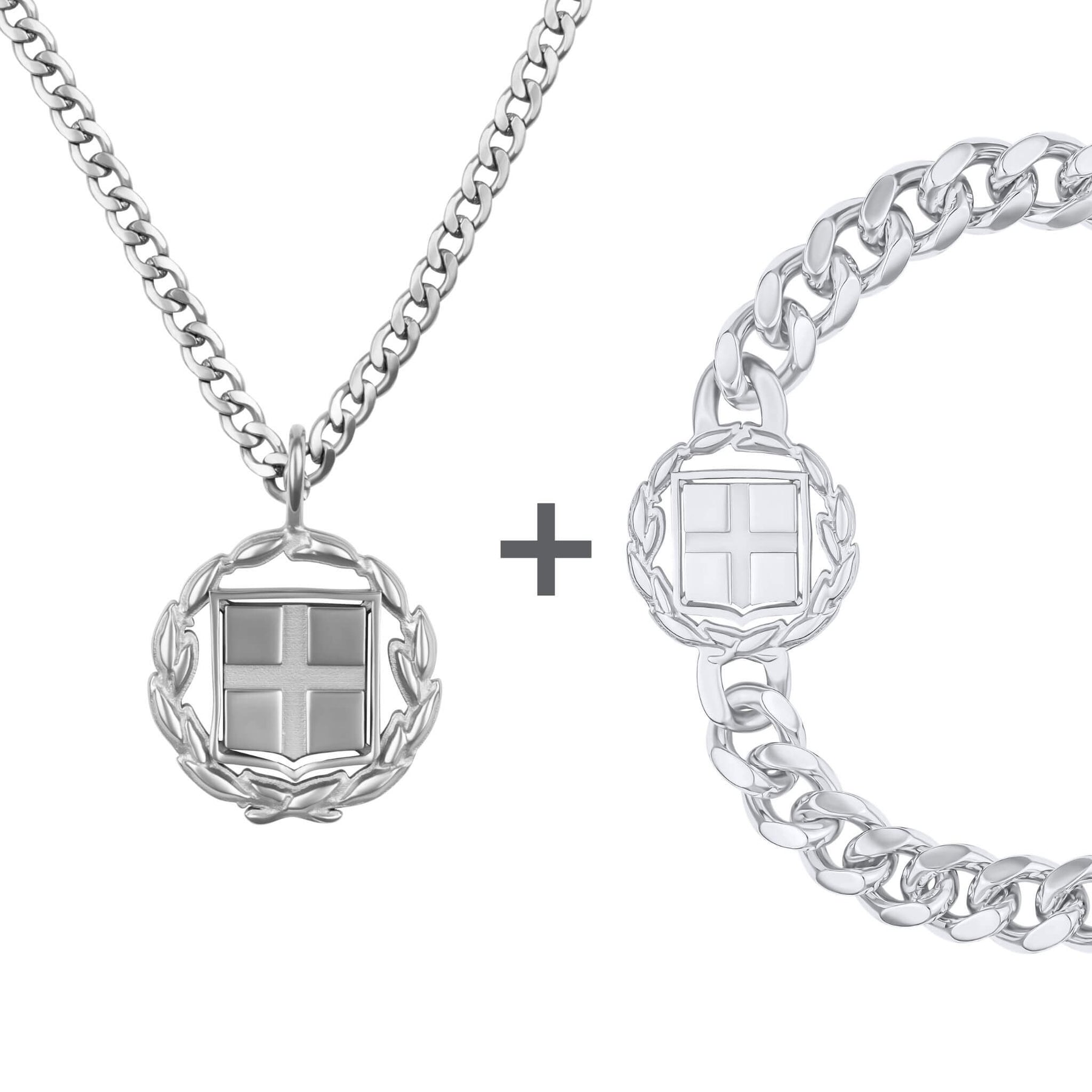 Griechenland Wappen Schmuck Set Herren | d'origine