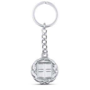 Griechenland Wappen Schlüsselanhänger Silber Edelstahl | d'origine