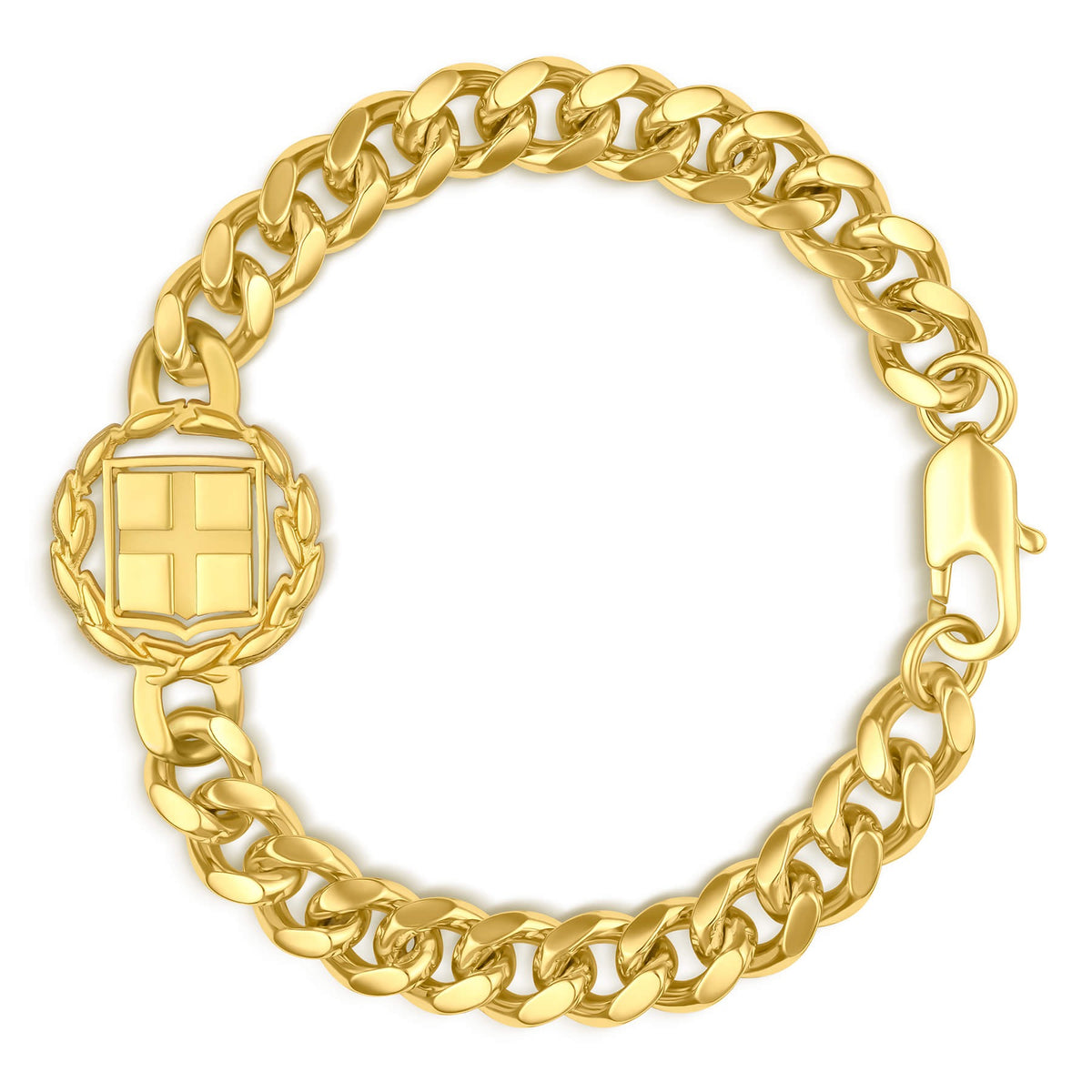 Griechenland Wappen Armband Herren 18K Gold – Wappen