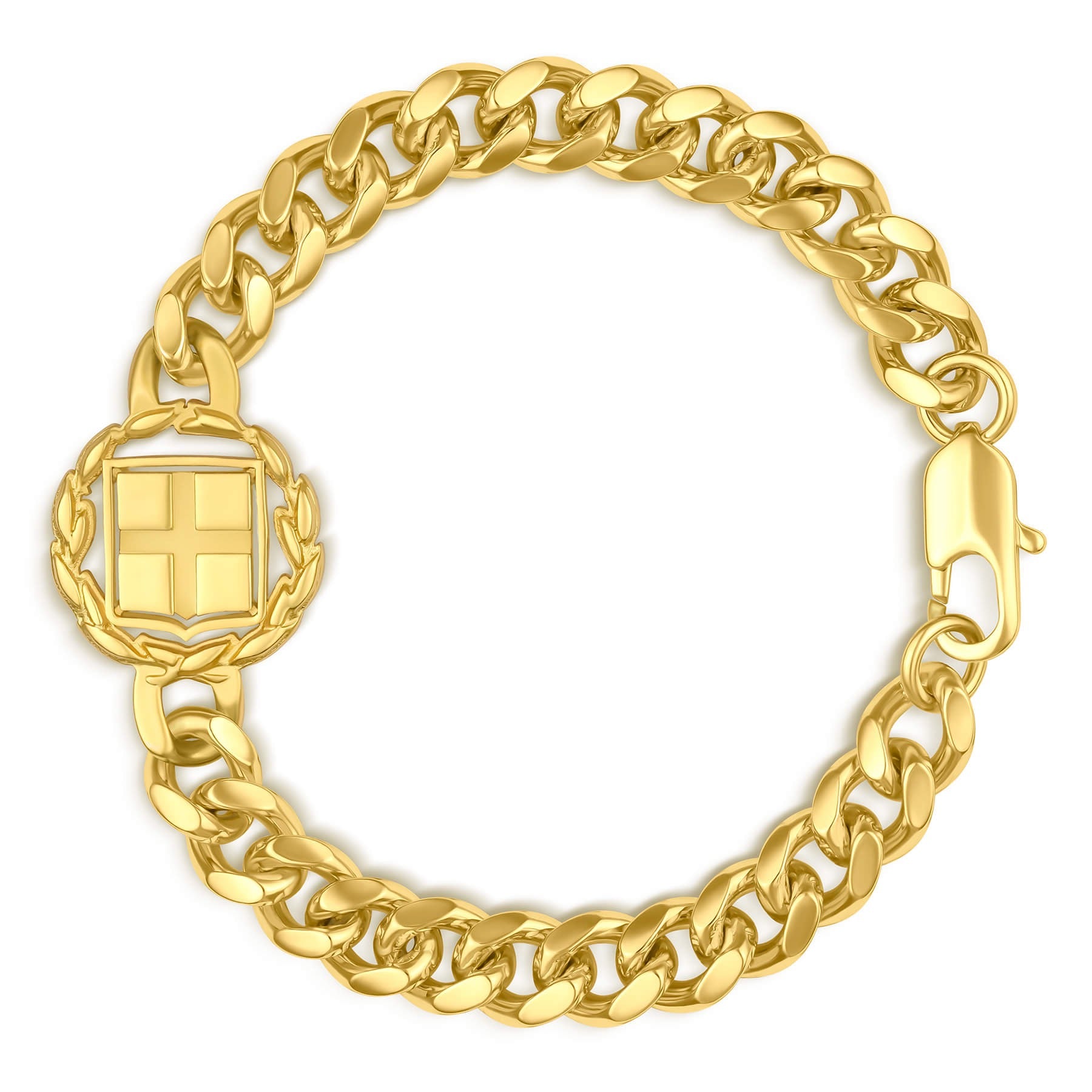 Griechenland Wappen Armband Herren 18K Gold – Wappen