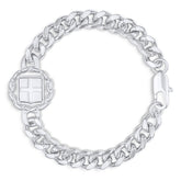 Griechenland Wappen Armband Herren Silber wasserfest | d'origine