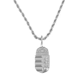 Ungarn Wappen Kette Herren Silber Edelstahl – Wappen