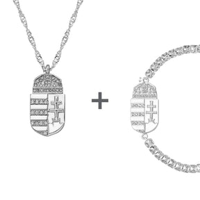 Ungarn Wappen Schmuck Set Damen | d'origine