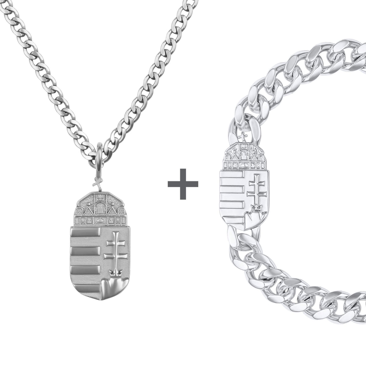 Ungarn Wappen Schmuck Set Herren | d'origine