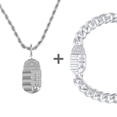 Hungary Emblem Jewelry Set Men Stainless Steel | d'origine