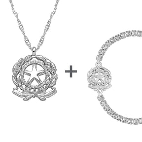 Italien Wappen Schmuck Set Damen | d'origine