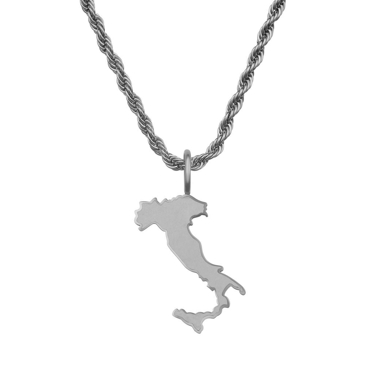 Italien Landkartenkette Matt | Herren