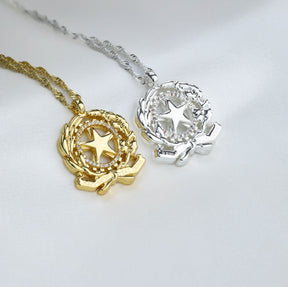 Italien Wappen Kette Damen 18K Gold | d'origine