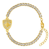 Kosovo Emblem Bracelet for Women Gold-plated | d'origine