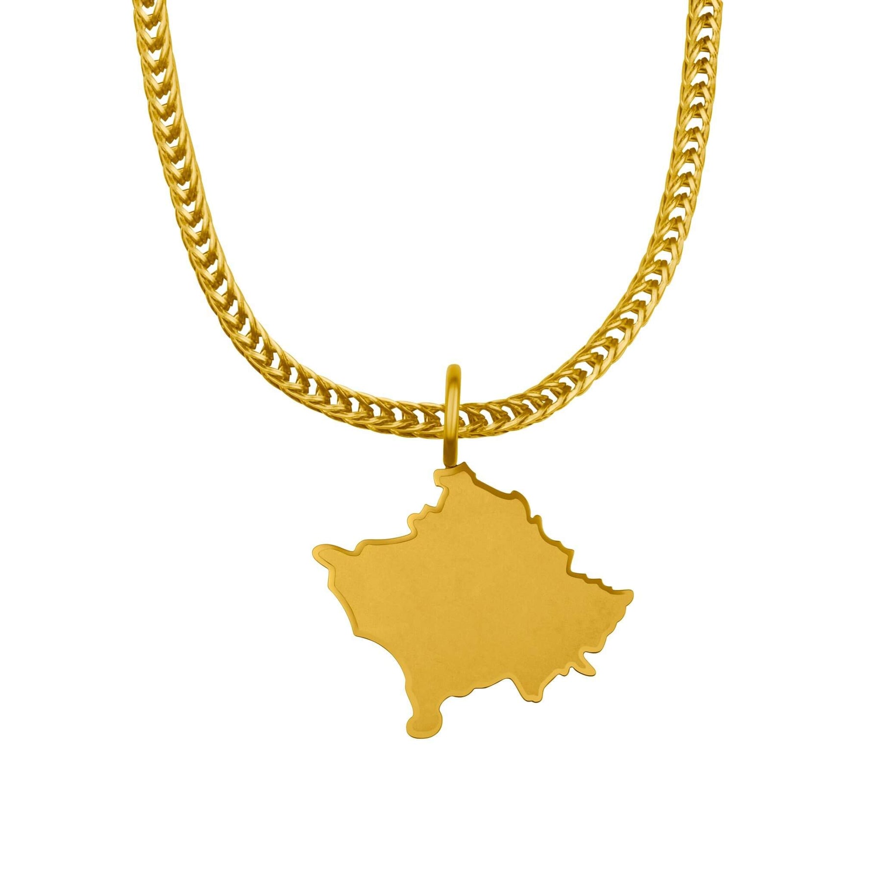 Kosovo Landkartenkette Matt | Herren