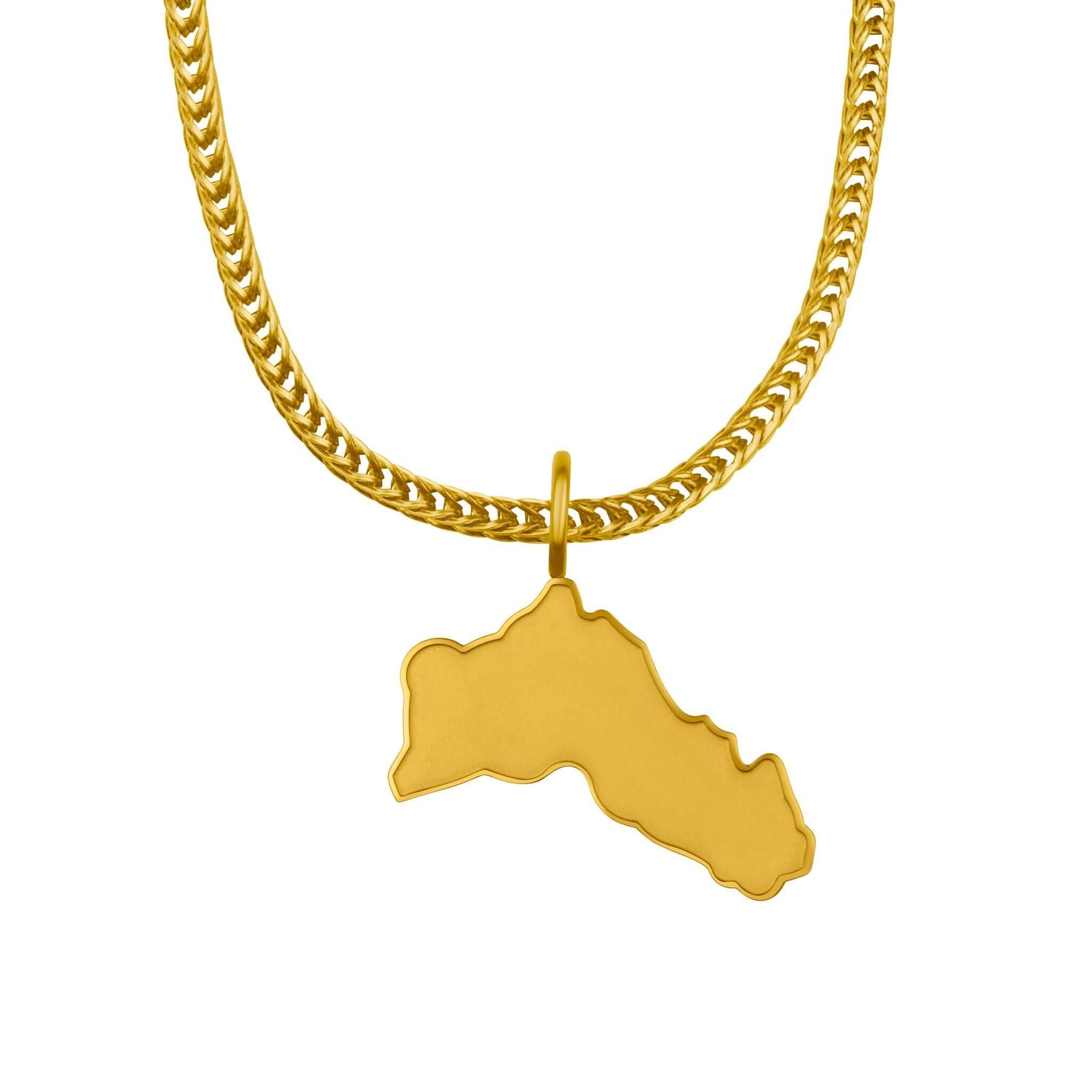Kurdistan Landkartenkette Matt | Herren