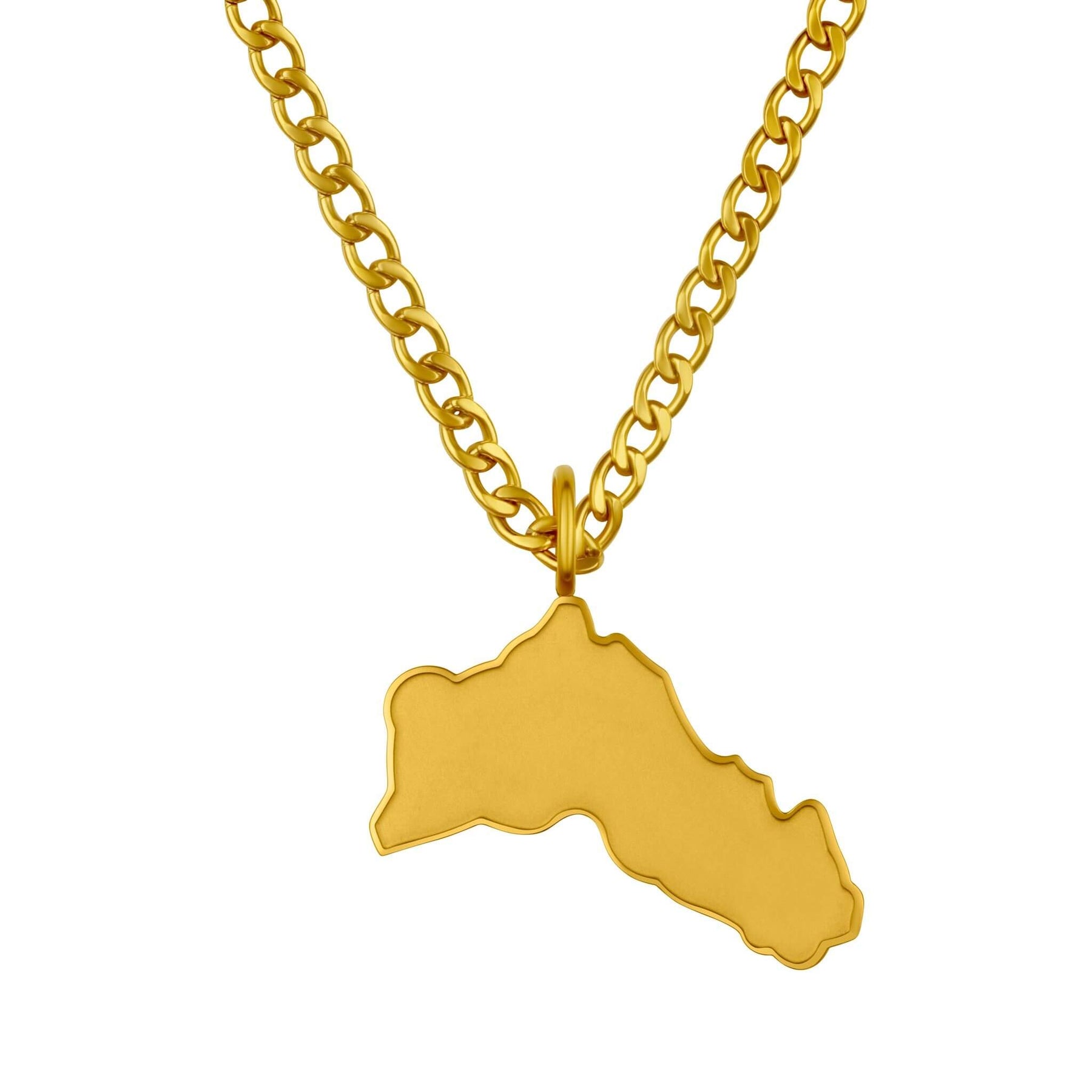 Kurdistan Landkartenkette Matt | Herren
