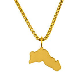 Kurdistan Landkartenkette Matt | Herren