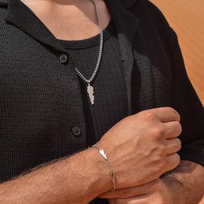 Libanon Landkarten Kette Herren Tragefoto – Landkarte