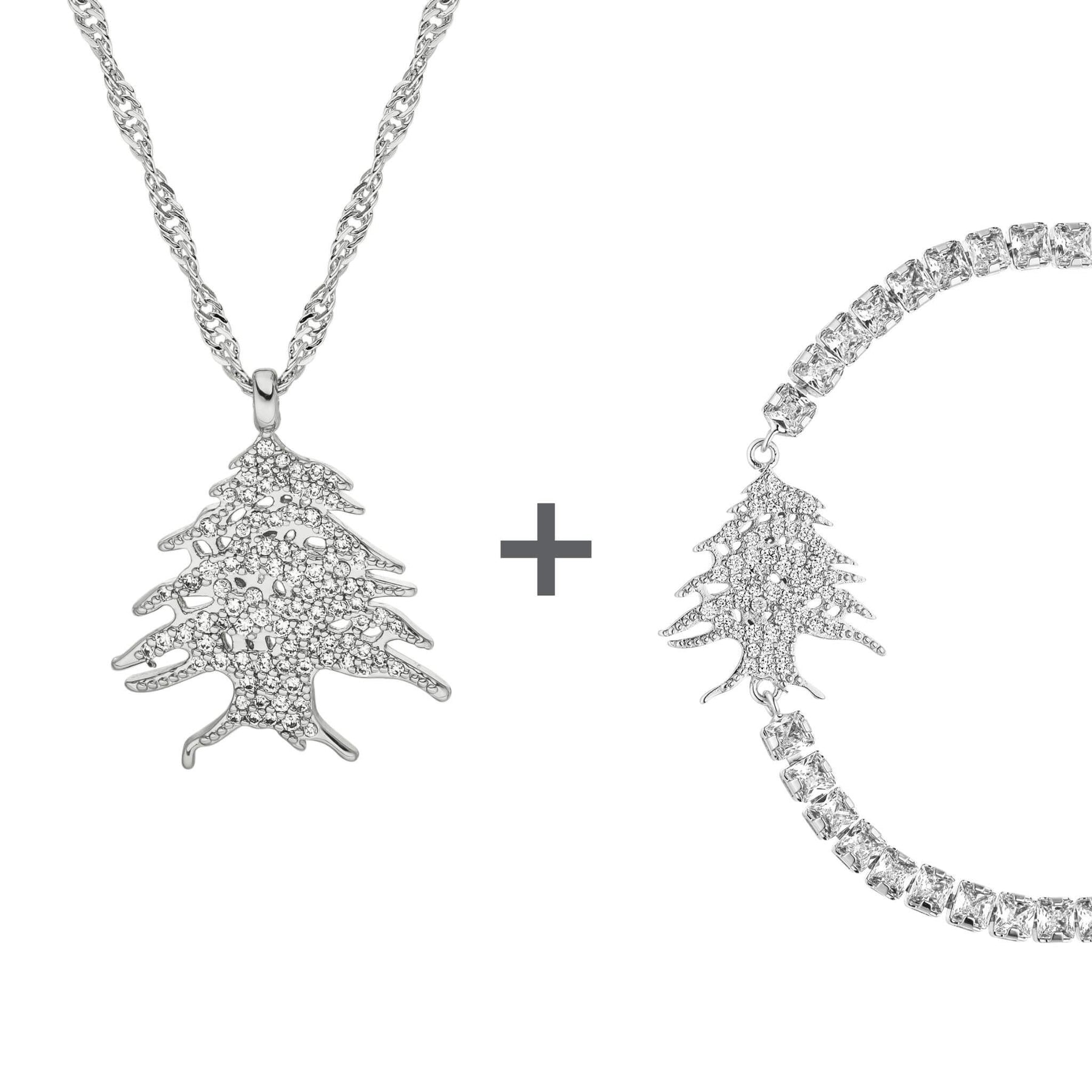 Libanon Wappen Schmuck Set Damen | d'origine
