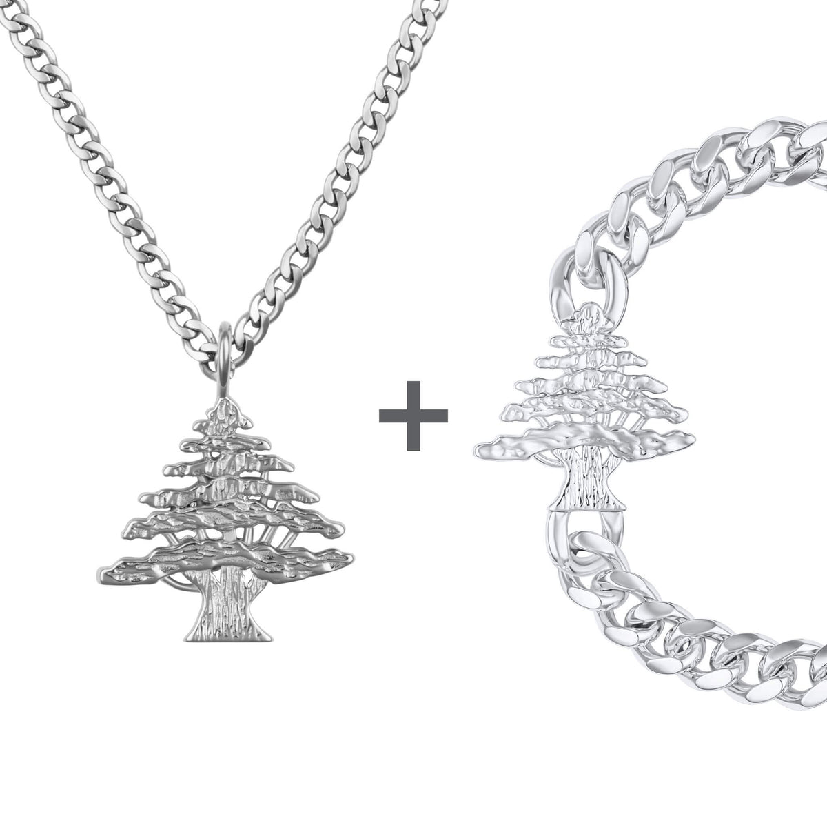 Libanon Wappen Schmuck Set Herren | d'origine