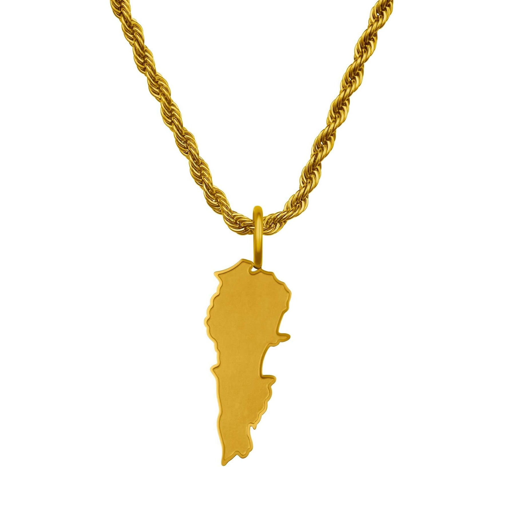 Libanon Landkartenkette Matt | Herren