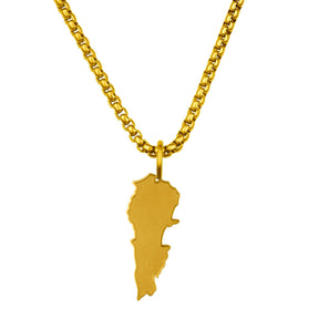 Libanon Landkartenkette Matt | Herren