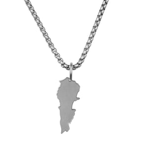 Libanon Landkartenkette Matt | Herren