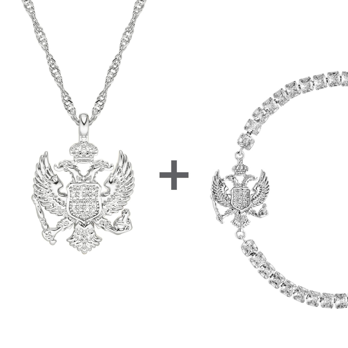 Montenegro Wappen Schmuck Set Damen | d'origine