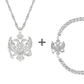 Montenegro Wappen Schmuck Set Damen | d'origine