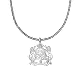 Marokko Stern Wappen Kette Herren Silber Edelstahl | d'origine