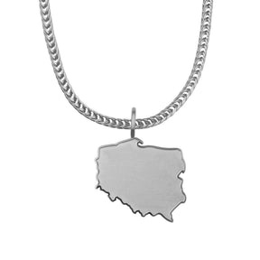 Polen Landkartenkette Matt | Herren