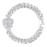 Russland Adler Wappen Armband Herren Silber Edelstahl | d'origine