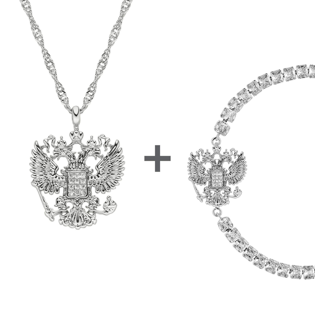 Russland Wappen Schmuck Set Damen | d'origine
