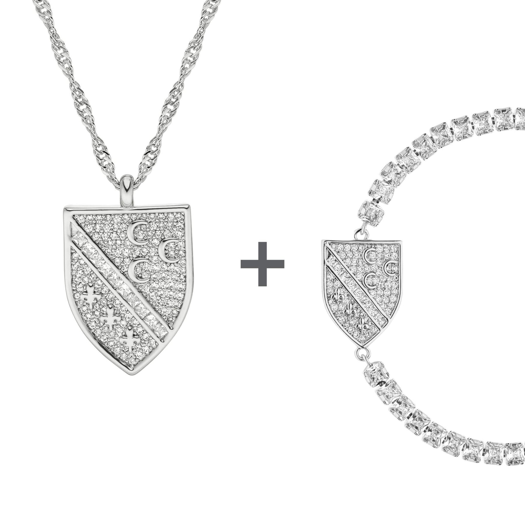 Sandžak Wappen Schmuck Set Damen | d'origine