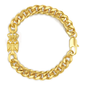 Serbien Wappen Armband Herren 18K Gold – Adler