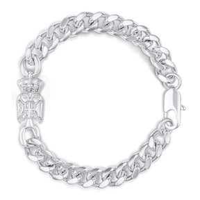 Serbien Wappen Armband Herren Silber wasserfest | d'origine