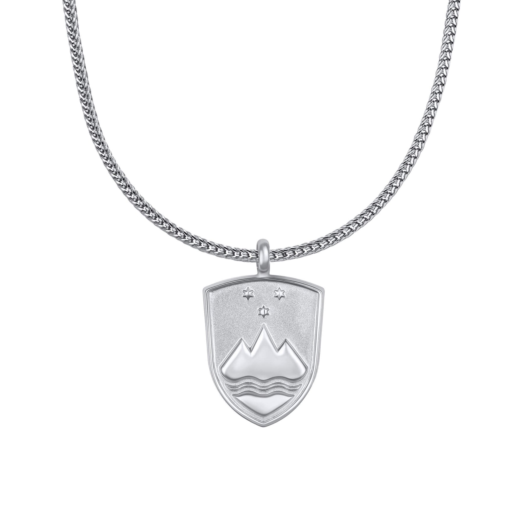 Slowenien Wappen Kette Herren Silber Edelstahl | d'origine