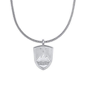 Slowenien Wappen Kette Herren Silber Edelstahl | d'origine