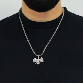 Syrien Wappen Kette Herren am Model