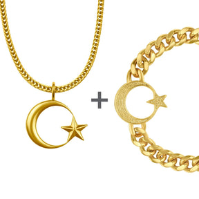 Türkei Wappen Schmuck Set Herren | d'origine